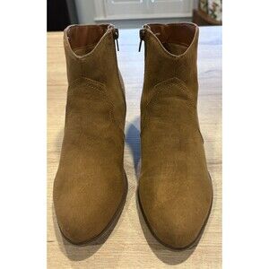 Union Bay womens Tiara brown cognac bootie everyday casual 7.5 NWOT